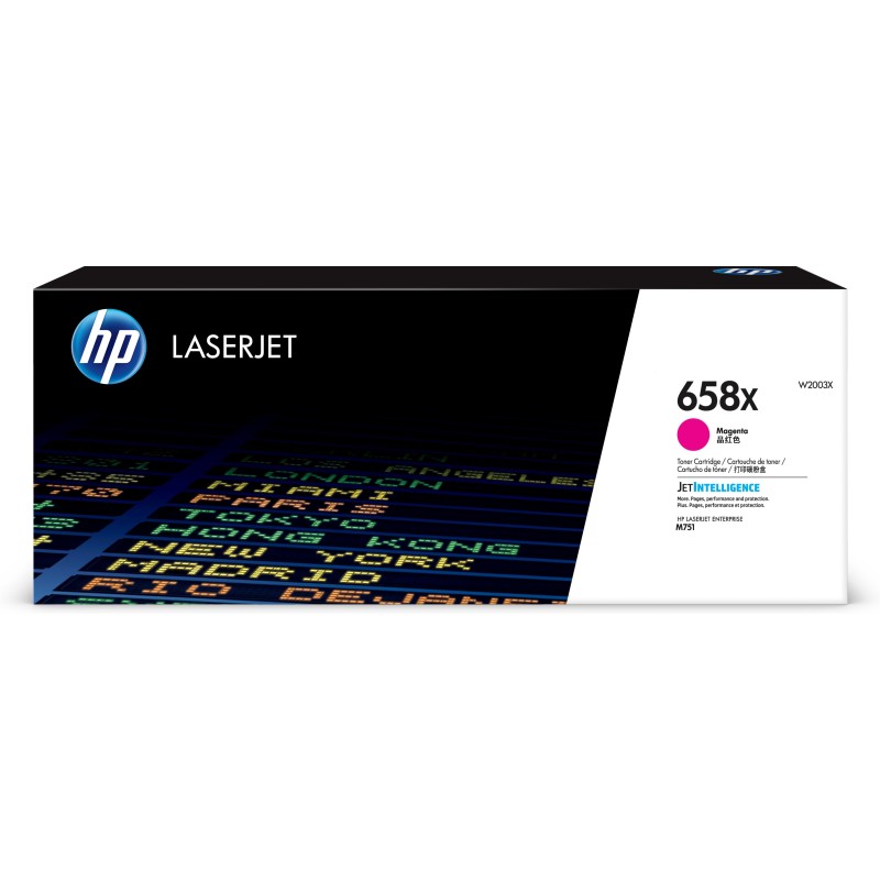 658X - Mit hoher Kapazitat - Magenta - Original - LaserJet - Tonerpatrone (W2...